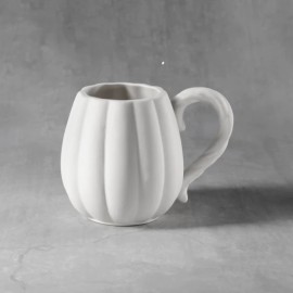Ceramic Bisque Pumpkin Mug - Case of 6 Ceramic Bisque Pumpkin Mug - Case of 6